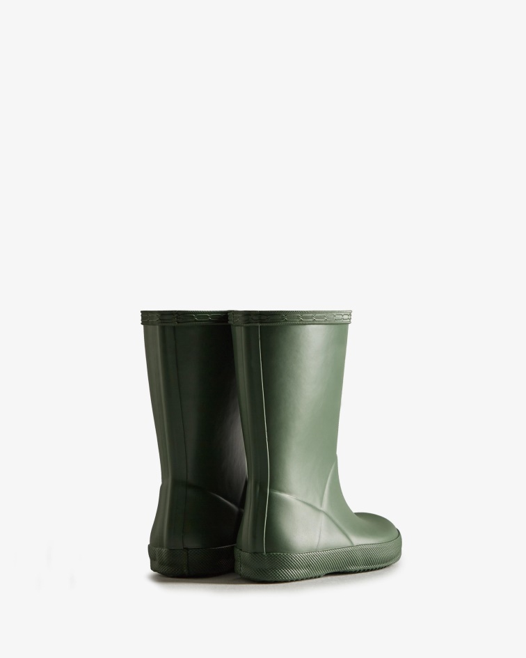 Hunter Original Kids First (18 Months-8 Years) Rain Boots Hunter Green