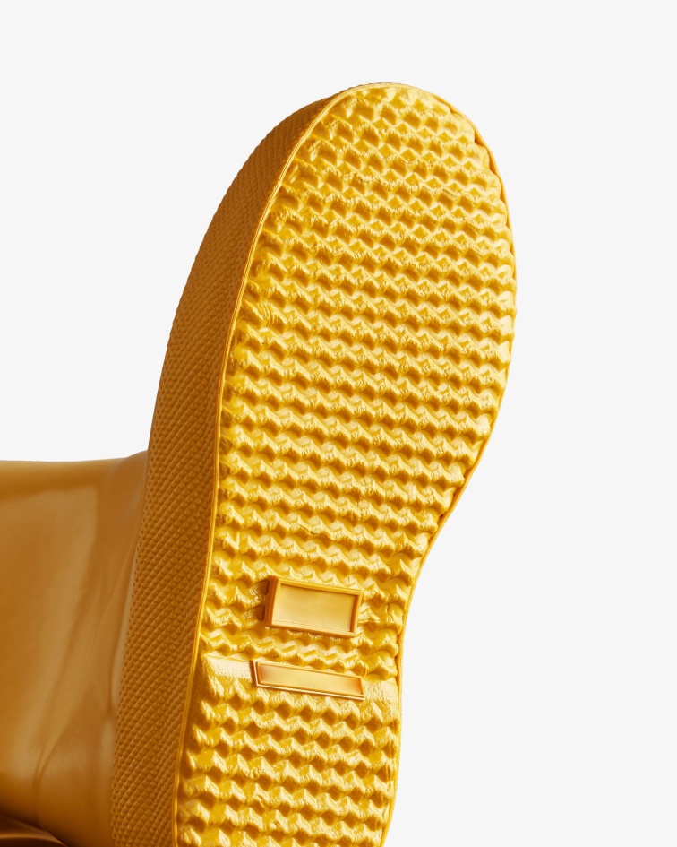 Hunter Original Kids First (18 Months-8 Years) Gloss Rain Boots Yellow