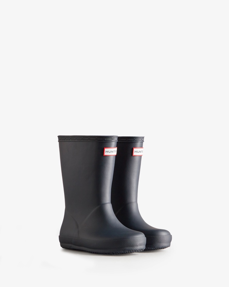 Hunter Original Kids First (18 Months-8 Years) Rain Boots Navy