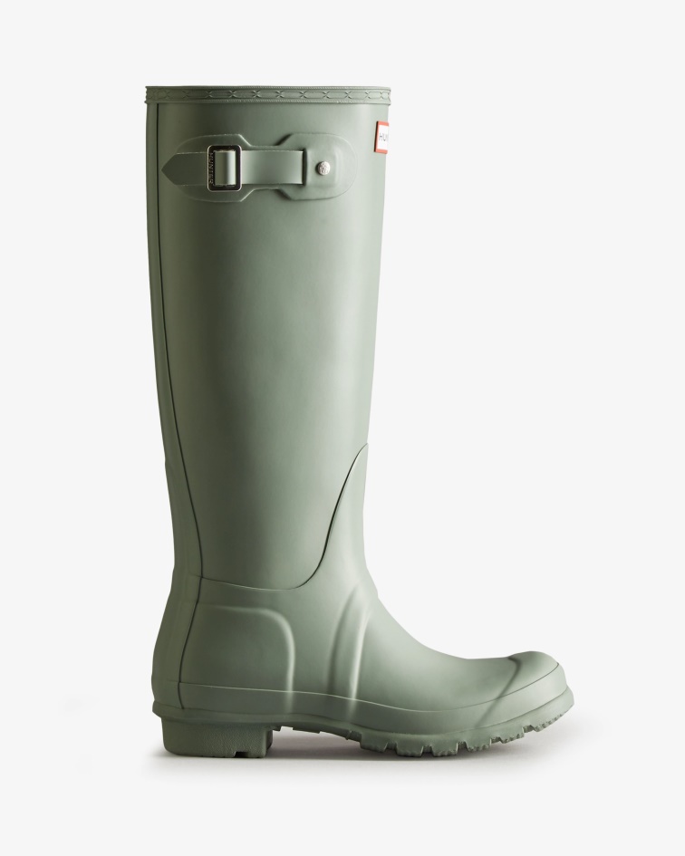 Hunter Women's Original Tall Rain Boots Sweet Gale Green