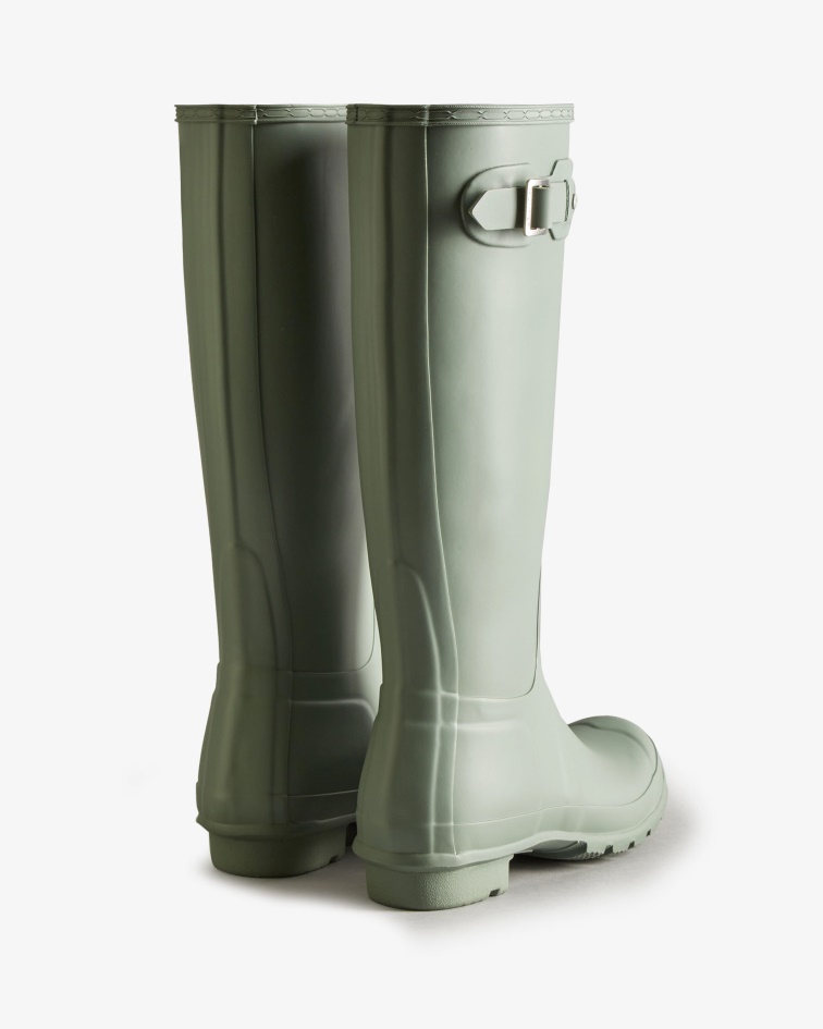 Hunter Women's Original Tall Rain Boots Sweet Gale Green