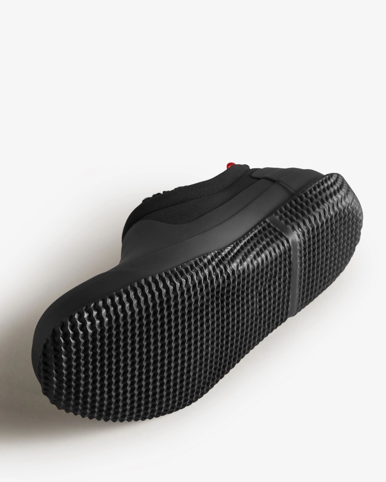 Hunter Men's Insulated Vegan Shearling Shoe Black