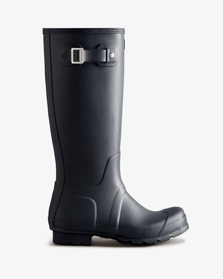 Hunter Men's Original Tall Rain Boots Navy