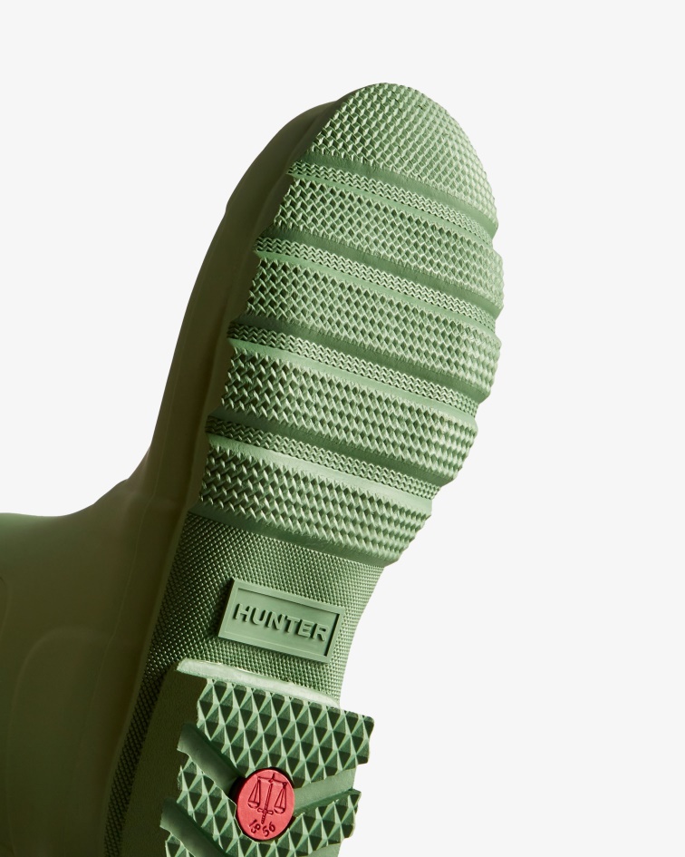 Hunter Men's Original Tall Rain Boots Fell Green