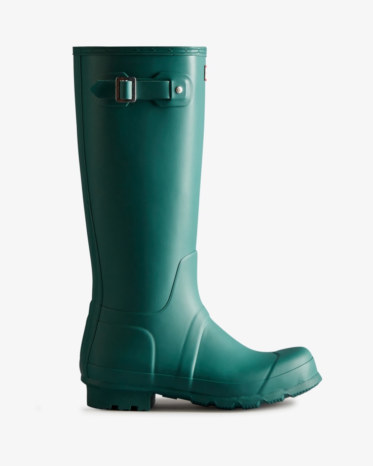 Hunter Men's Original Tall Rain Boots Loch Awe Blue