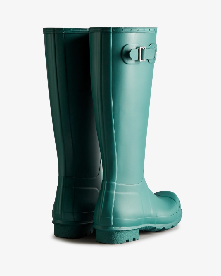 Hunter Men's Original Tall Rain Boots Loch Awe Blue
