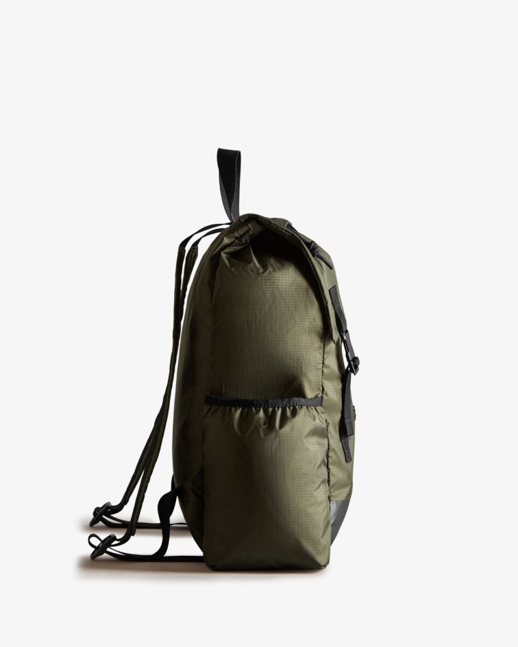 Hunter Ripstop Packable Backpack Dark Olive