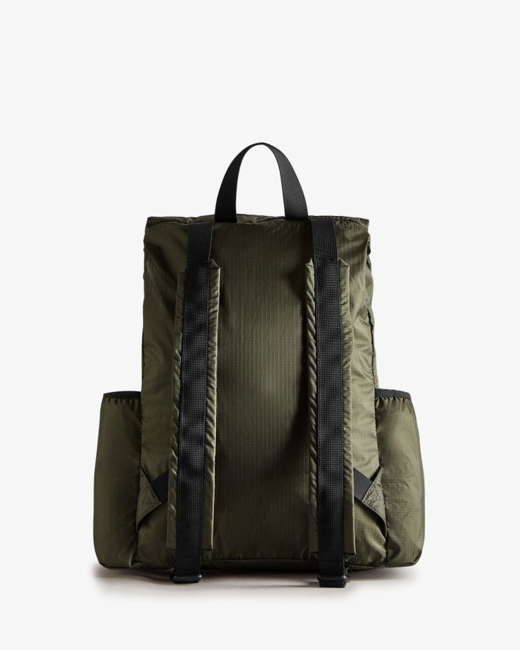 Hunter Ripstop Packable Backpack Dark Olive