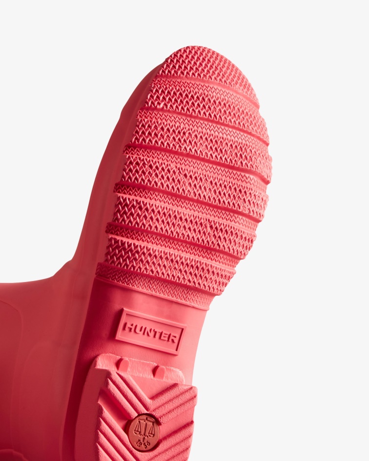 Hunter Women's Original Short Rain Boots Rowan Pink