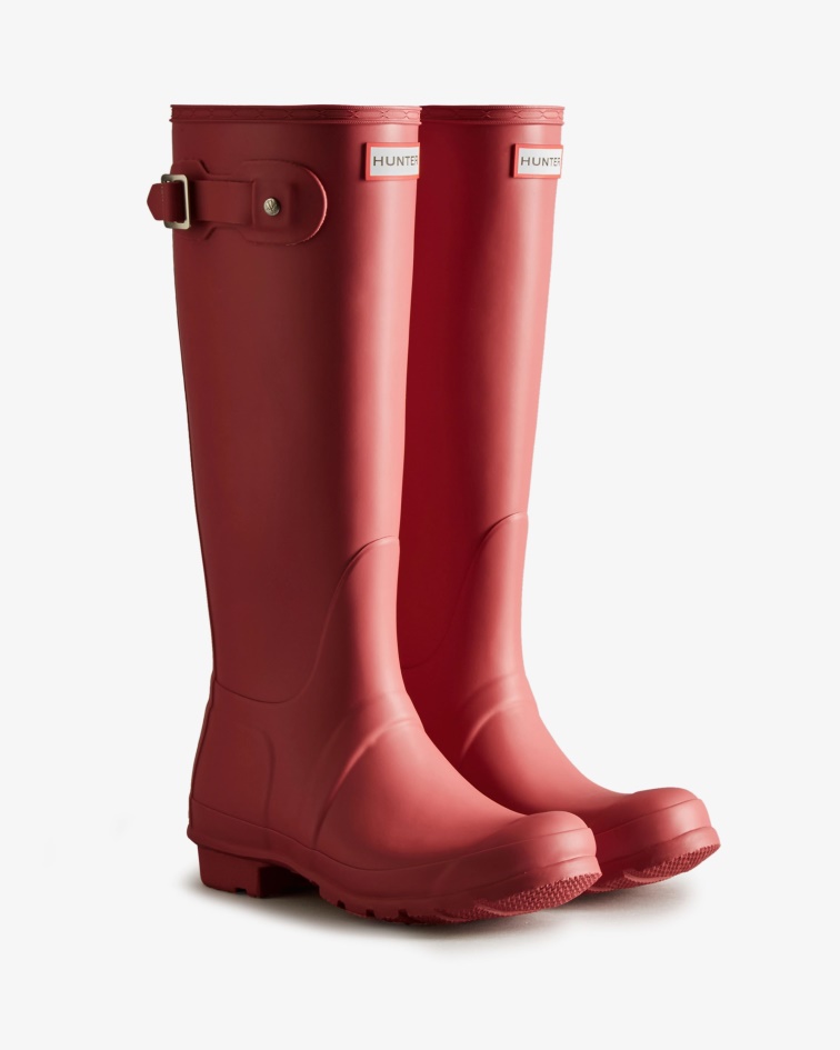 Hunter Women's Original Tall Rain Boots Glenmore Rose