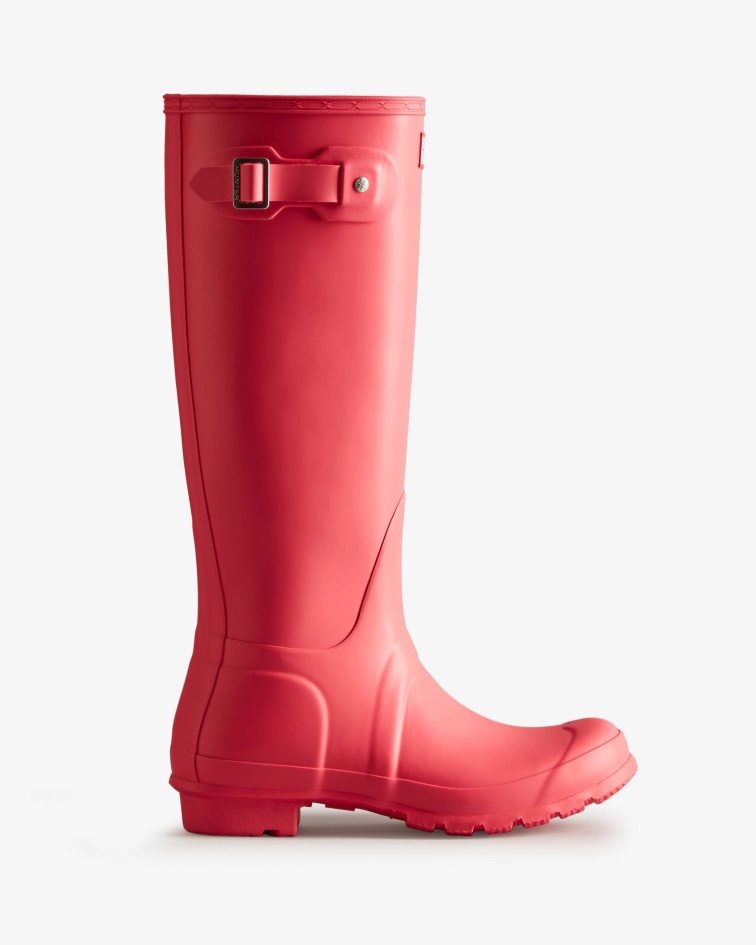 Hunter Women's Original Tall Rain Boots Rowan Pink