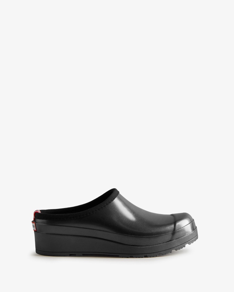 Hunter Women's Play Nebula Clogs Black