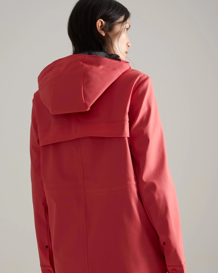 Hunter Women's Lightweight Waterproof Jacket Rowan Pink