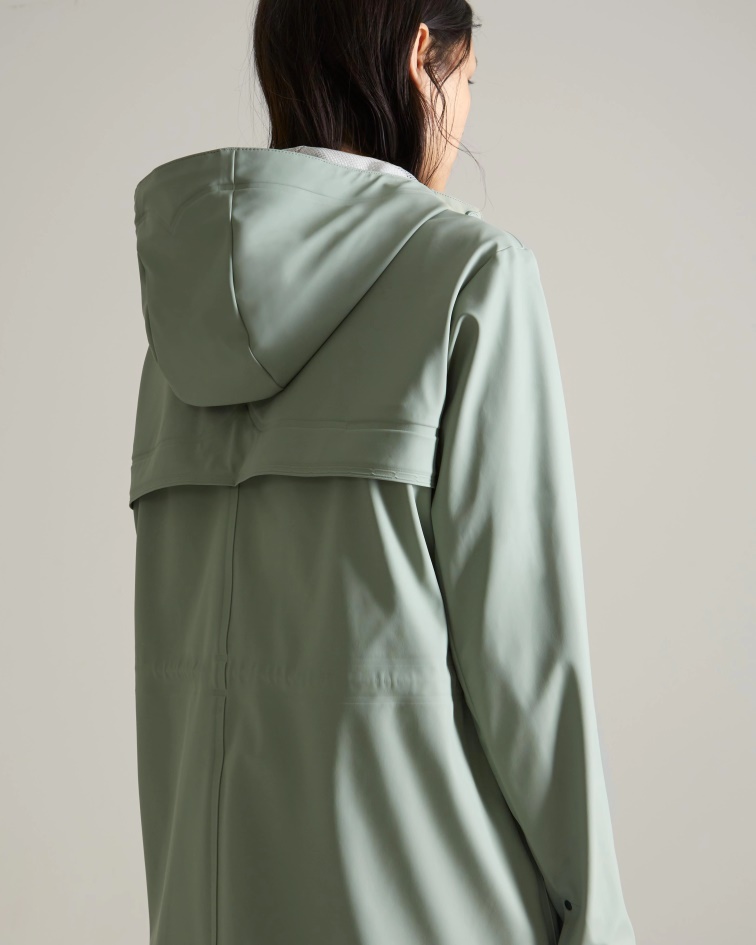 Hunter Women's Lightweight Waterproof Jacket Sweet Gale Green