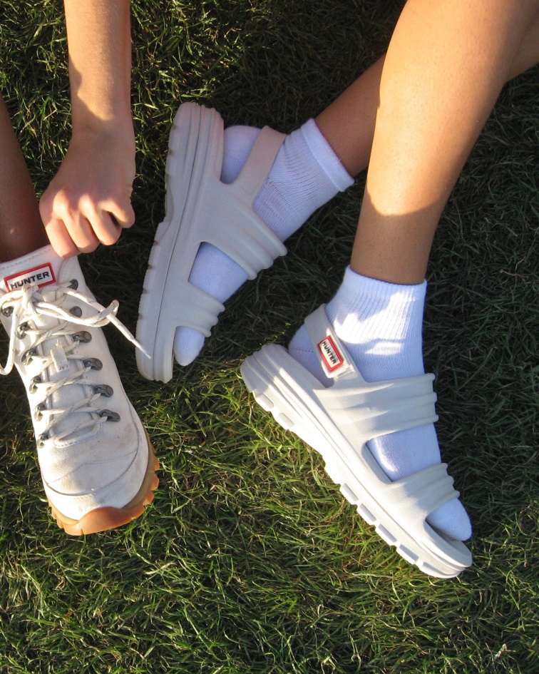 Hunter Women's BLOOM Sandal White