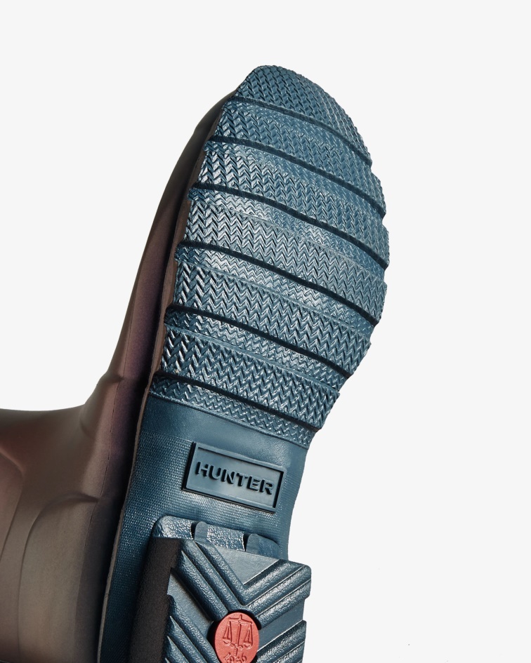 Hunter Women's Nebula Tall Rain Boots Stornoway Blue