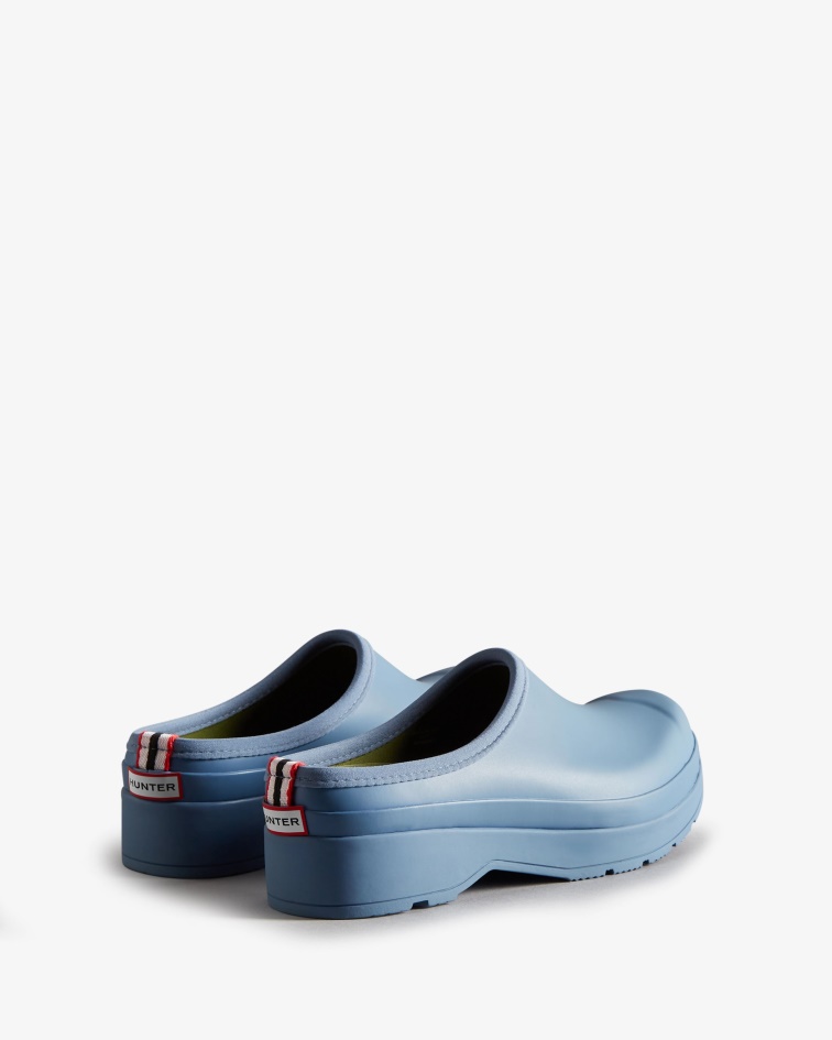 Hunter Men's Play Clogs Stornoway Blue