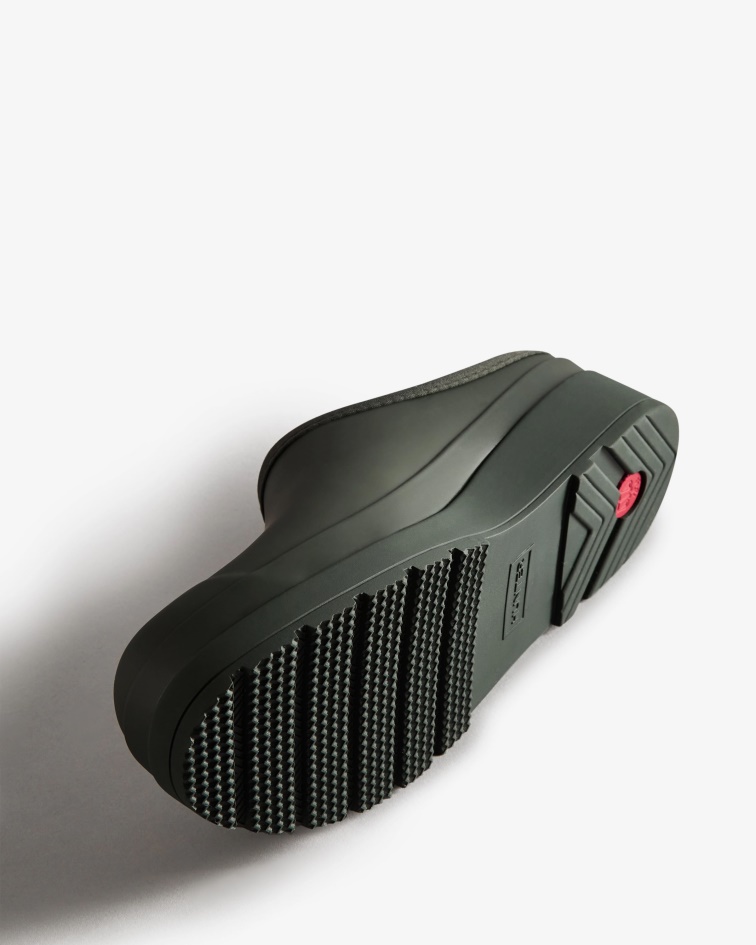 Hunter Women's Play Clogs Arctic Moss Green