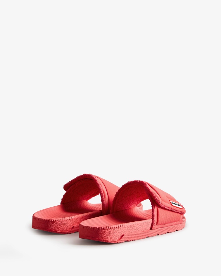 Hunter Women's Adjustable Slides Rowan Pink