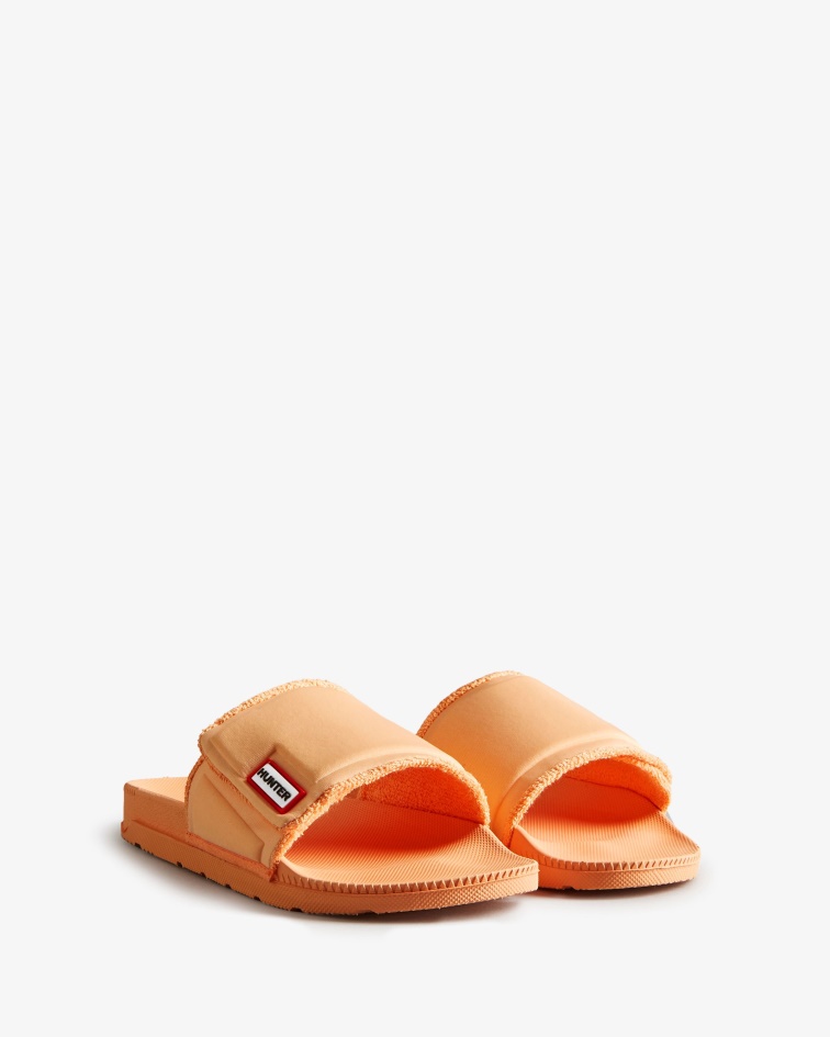 Hunter Women's Adjustable Slides Summit Rise Peach
