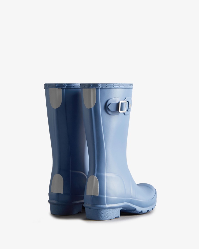 Hunter Original Big Kids (5-11 Years) Rain Boots Stornoway Blue