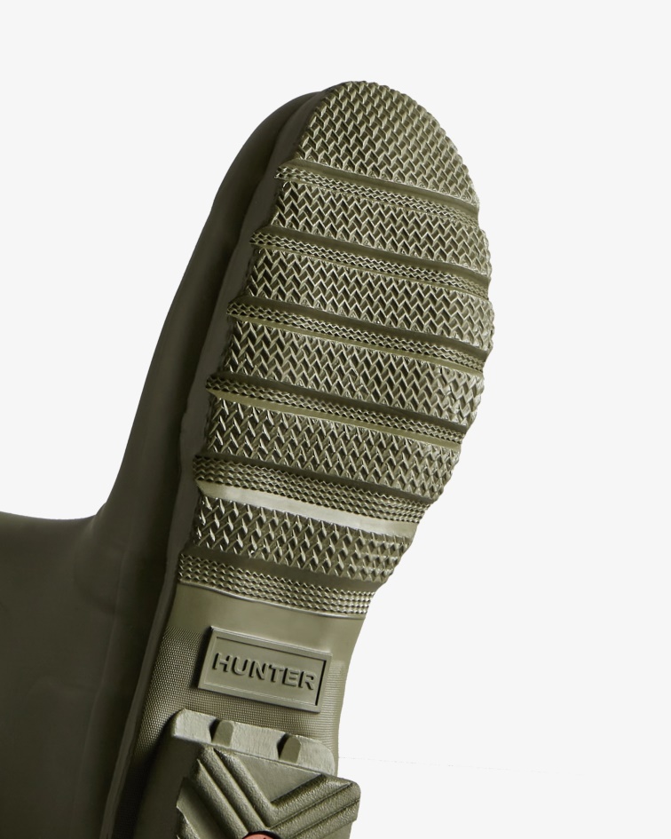 Hunter Women's Original Tall Rain Boots Olive Leaf