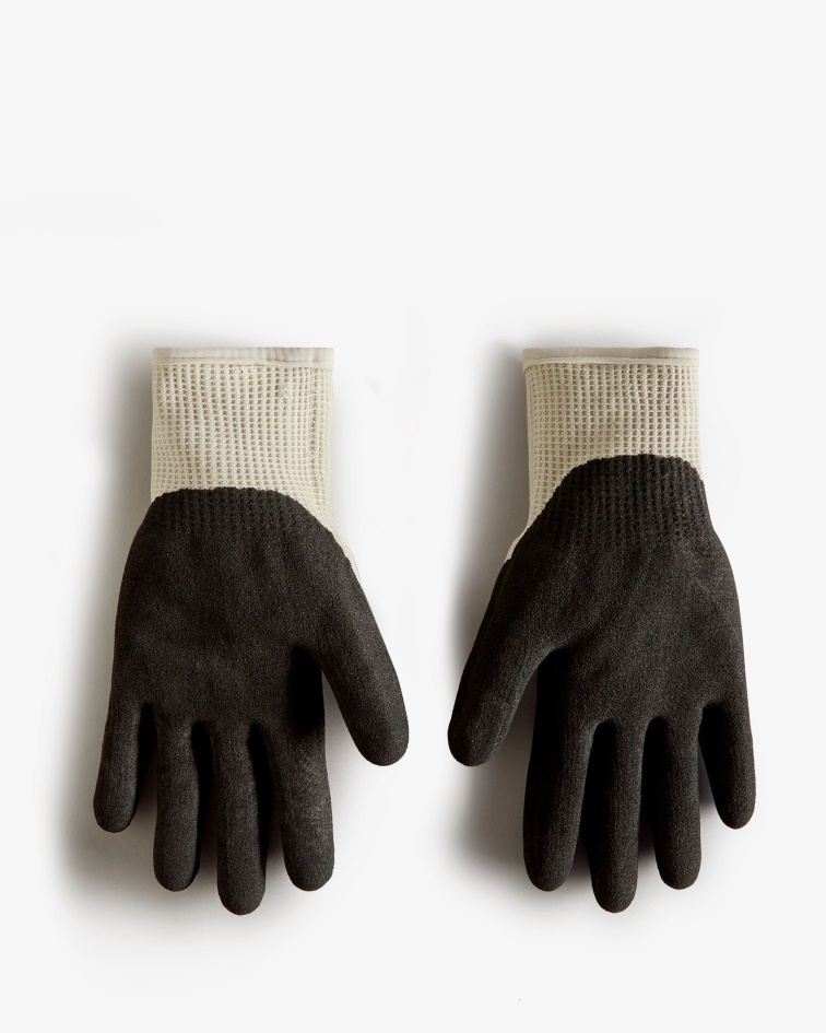 Hunter Rubberized Gardening Gloves Black