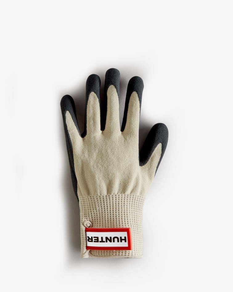 Hunter Rubberized Gardening Gloves Navy