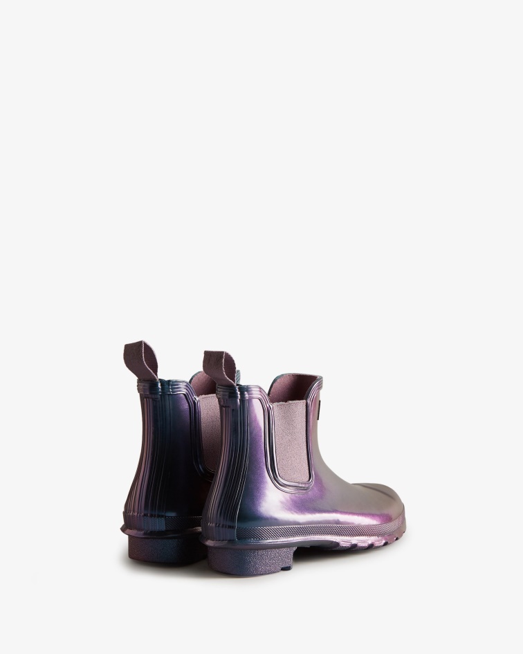Hunter Women's Nebula Chelsea Boots Stornoway Blue