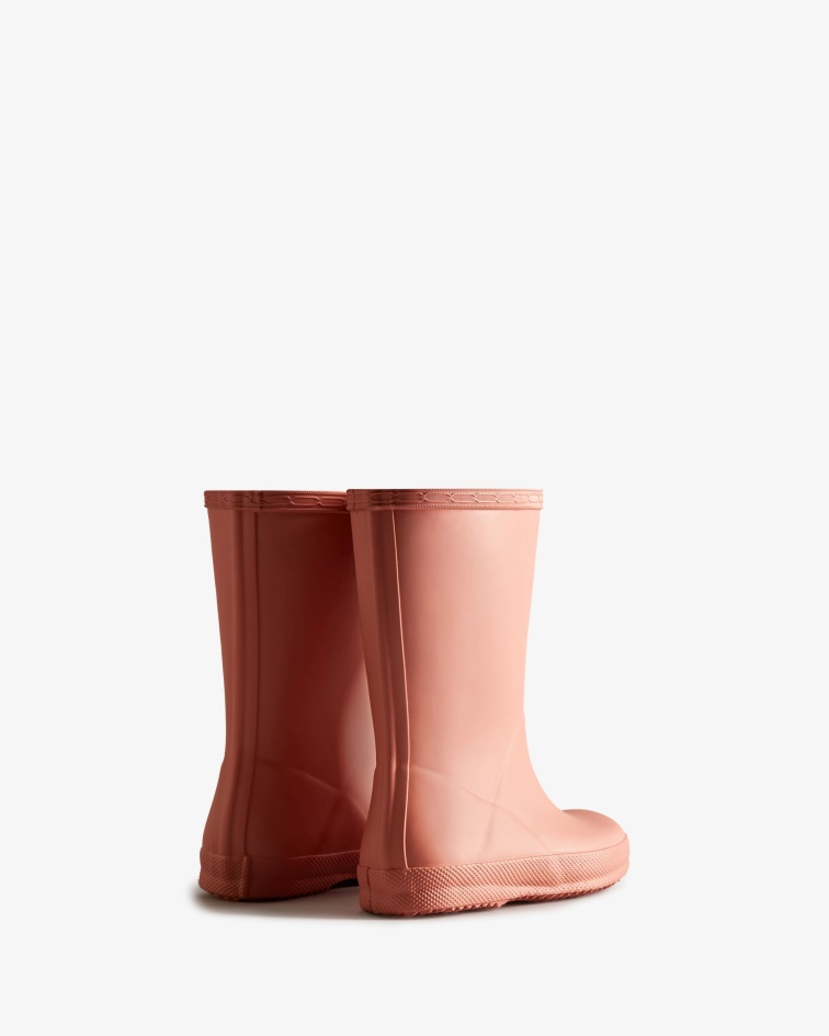 Hunter Original Kids First (18 Months-8 Years) Rain Boots Rough Pink