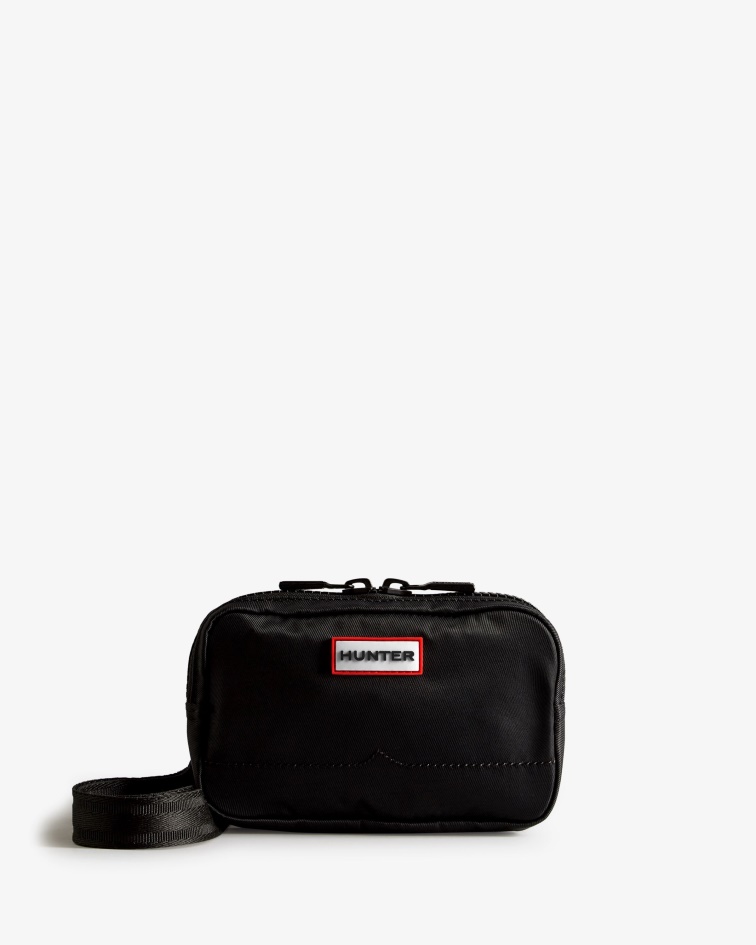 Hunter Nylon Keeper Phone Pouch Black