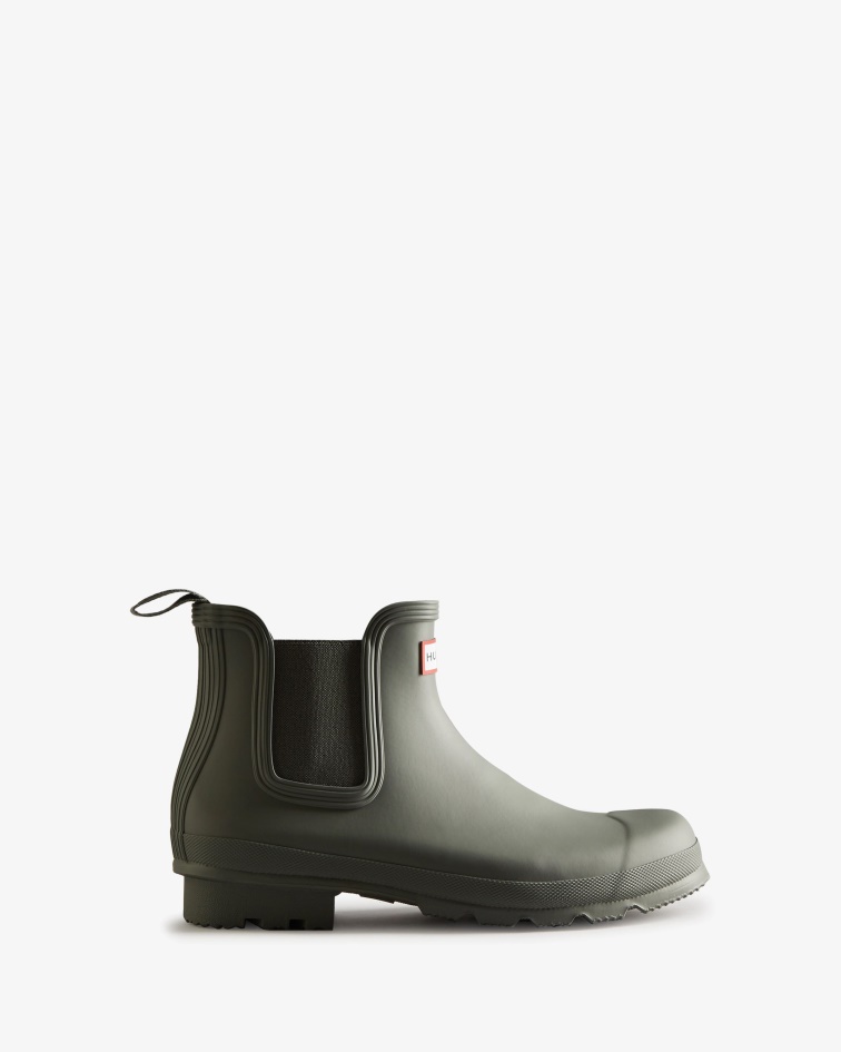Hunter Men's Original Chelsea Boots Urban Grey