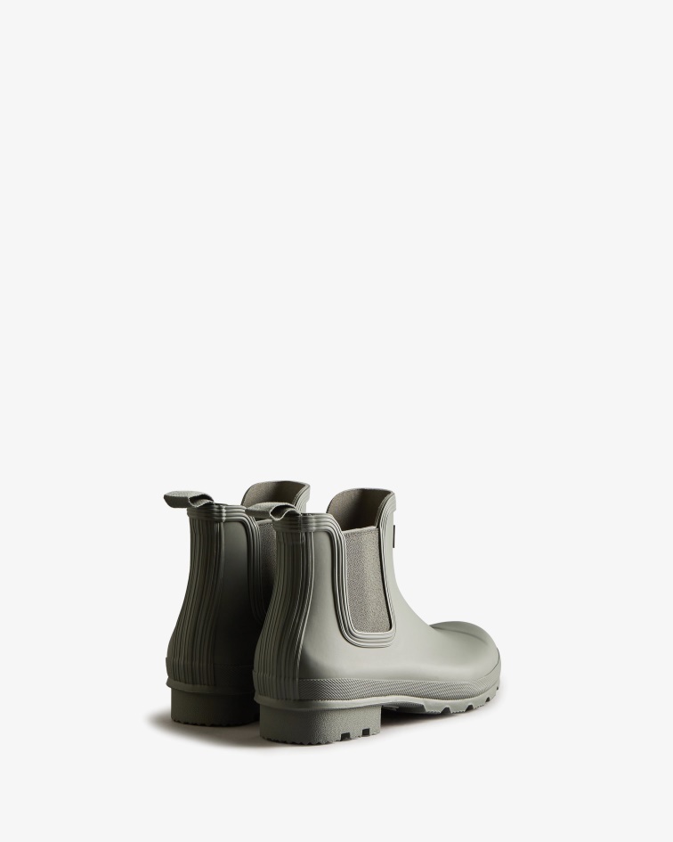 Hunter Men's Original Chelsea Boots Urban Grey