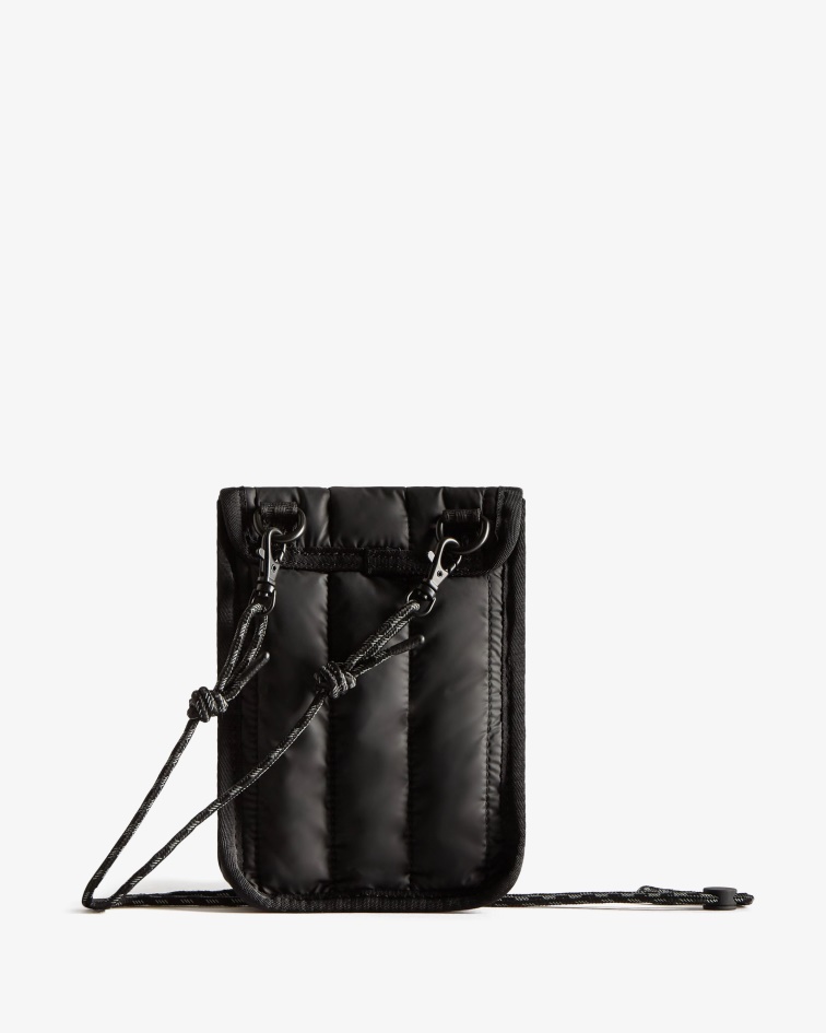 Hunter Intrepid Puffer Phone Pouch Black