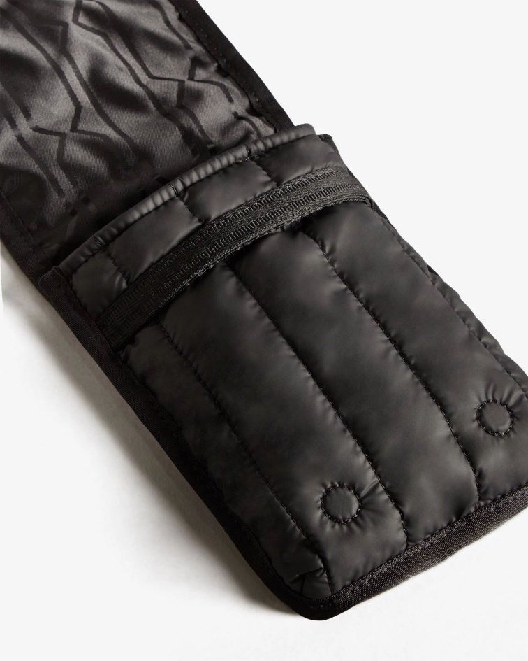 Hunter Intrepid Puffer Phone Pouch Black