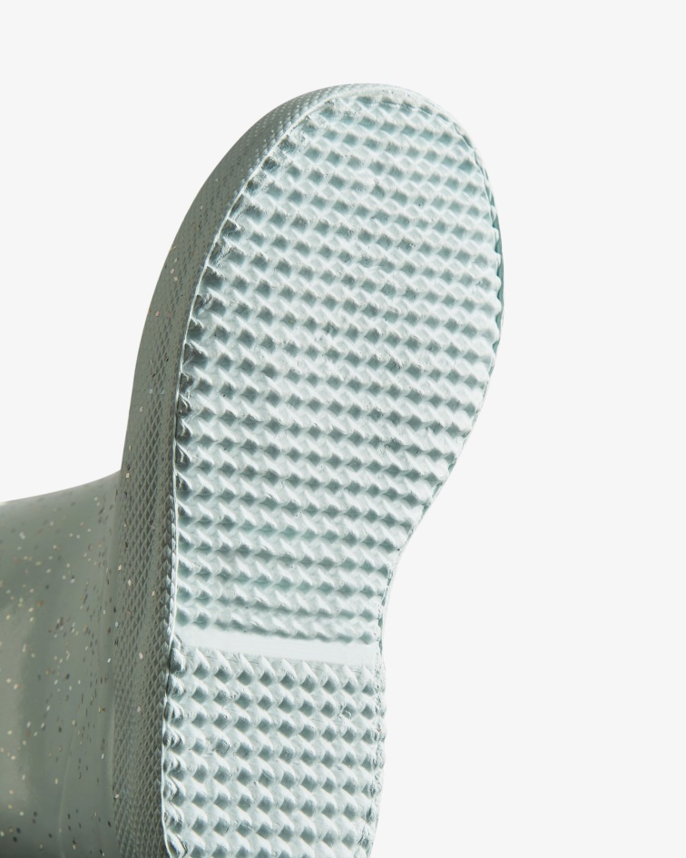 Hunter Kids First (18 Months-8 Years) Giant Glitter Rain Boots Gentle Blue