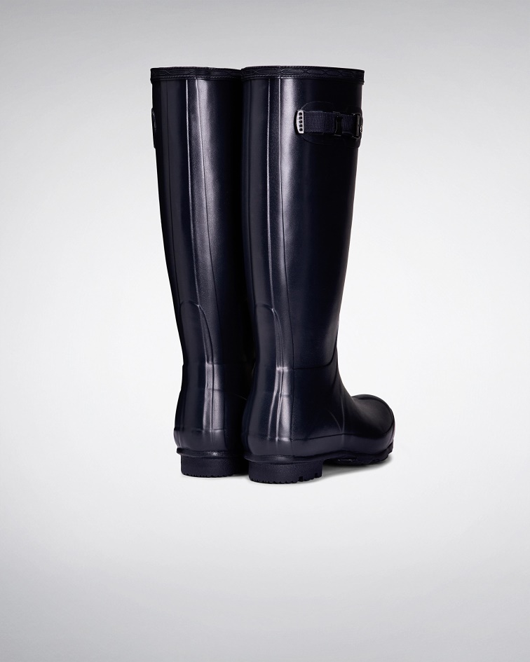 Hunter Women's Norris Field Rain Boots Navy